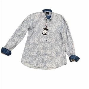 Flocked Paisley Shirt
EIGHT X Size M